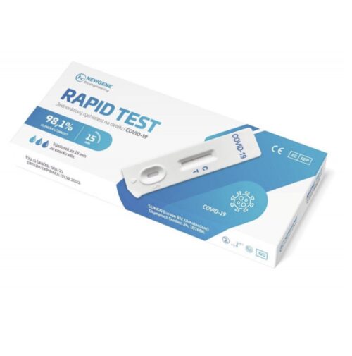 NEWGENE Rapid Test - antigenní rychlotest na COVID-19 ze slin (1ks)
